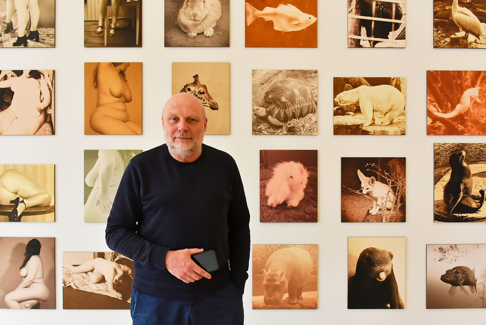 Kunstfotograaf Paul Kooiker provoceert met naaktfoto’s gemaakt op een iPhone 3