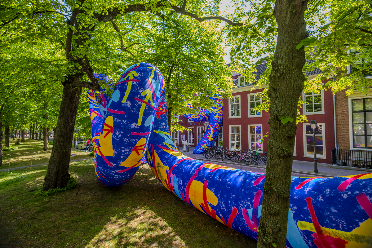 BlowUp Art: een gratis museum, midden op straat