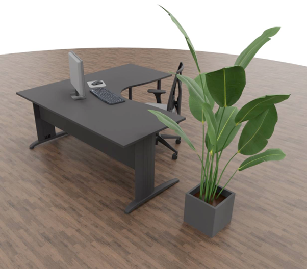 Moonen Kantoormeubelen lanceert ruimtebesparende en ergonomische kantooroplossingen met hoekbureaus en klapstoelen