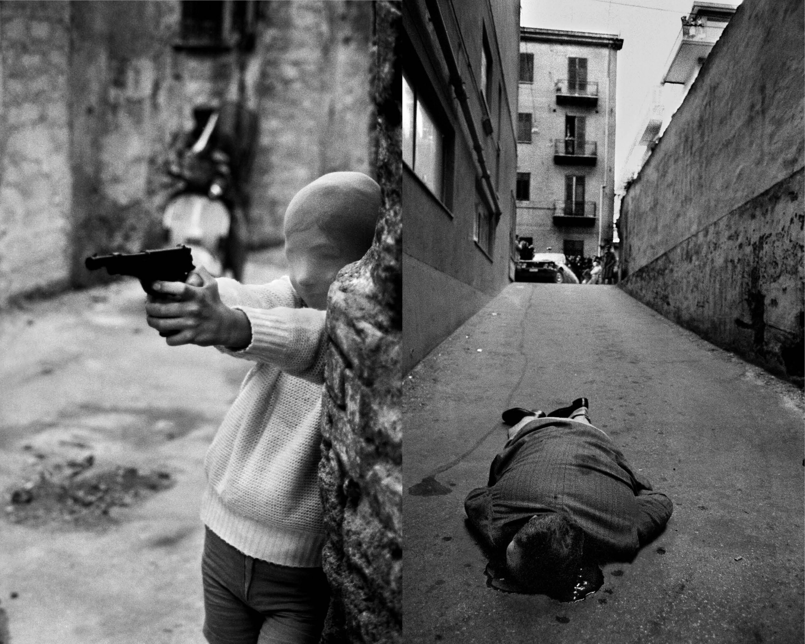 Fototentoonstelling over de Siciliaanse maffia: een archief van bloed